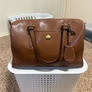 Coach Peyton Nancy Satchel, Brown